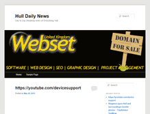 Tablet Screenshot of hulldailynews.co.uk